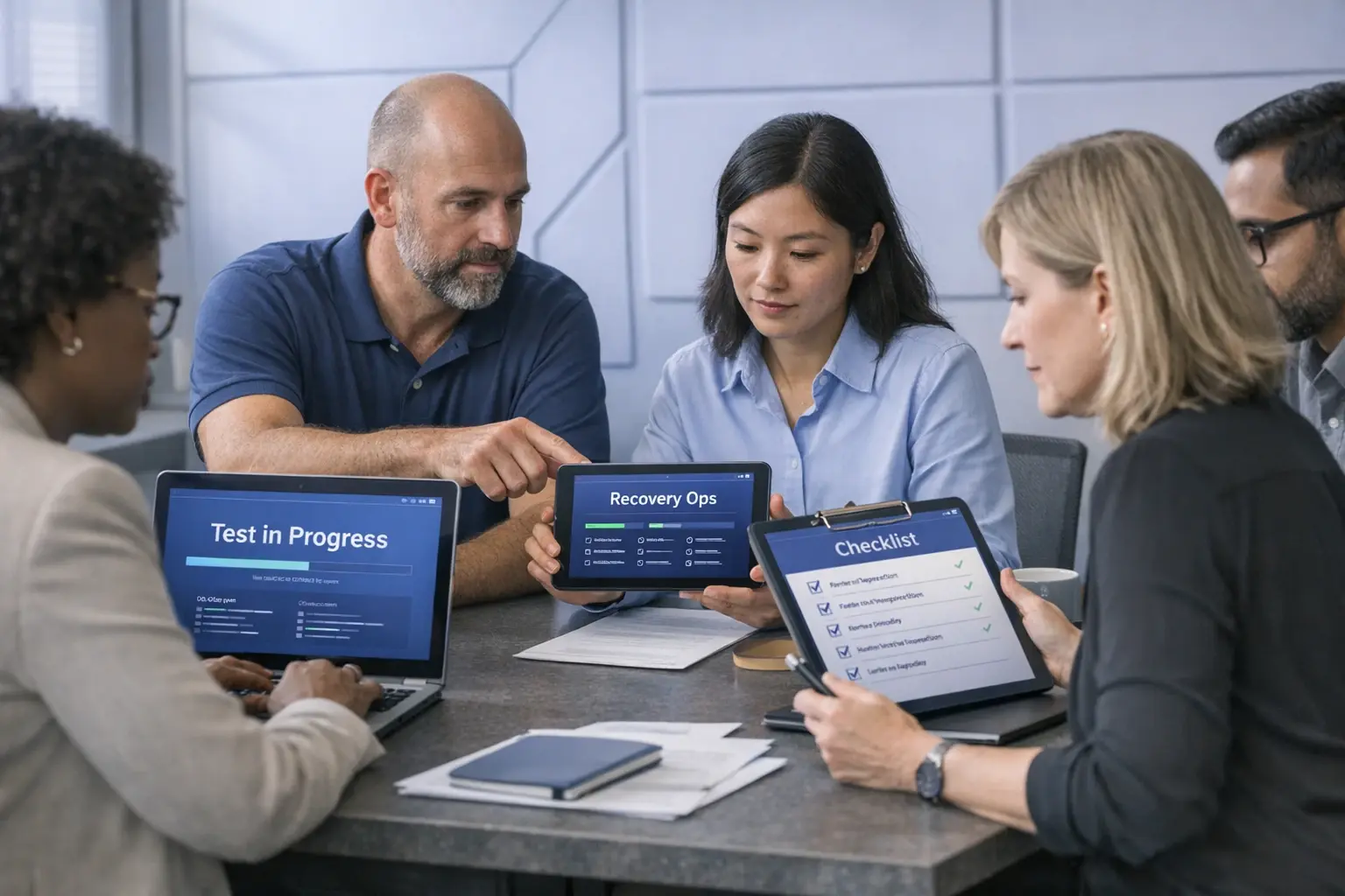 A real-world disaster recovery drill demonstrating cross-functional collaboration to safeguard recruitment data and ensure business continuity.